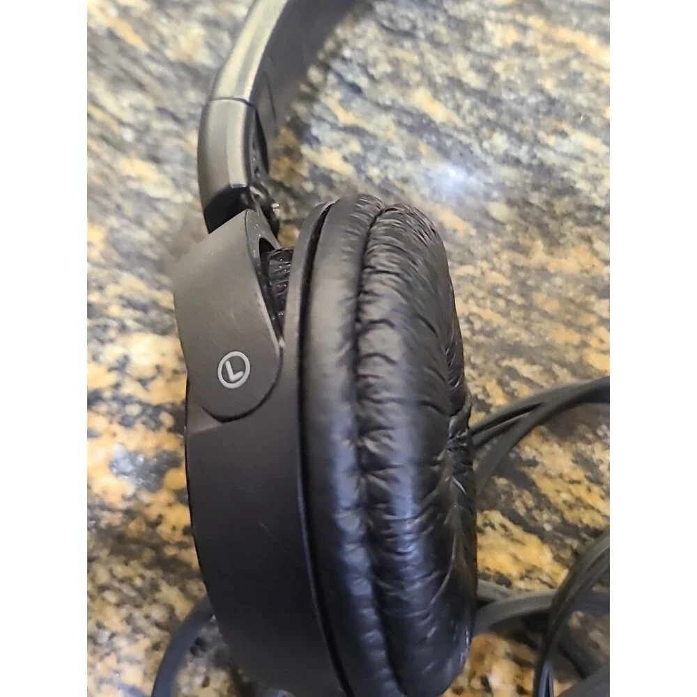 Sony Headphones Konan Minato-ku 1-7-1 Over Ear Black Tested Works Ships From US